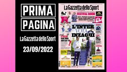 Prima pagina Gazzetta dello Sport: per il Milan gioie e dolori dalla Francia
