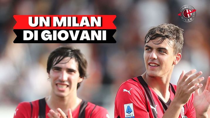 Sandro Tonali e Daniel Maldini (giocatori AC Milan), due dei tanti giovani tra i rossoneri di Stefano Pioli | Milan News (Getty Images) 