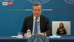 VIDEO Coronavirus, il Premier Draghi sulla riapertura: “Rischio fondato, fondamentale la campagna vaccinale”