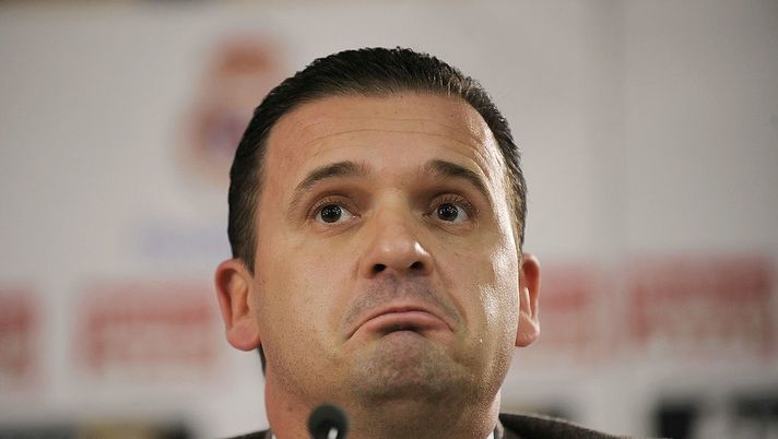 MADRID, SPAIN - NOVEMBER 17: Real Madrid's Sporting Director Predrag Mijatovic holds a press conference at the Santiago Bernabeu stadium on November 17, 2008 in Madrid, Spain. Mijatovic spoke about the recent form of Real Madrid in the Spanish Liga. (Photo by Denis Doyle/Getty Images) MADRID, SPAIN - NOVEMBER 17: Real Madrid's Sporting Director Predrag Mijatovic holds a press conference at the Santiago Bernabeu stadium on November 17, 2008 in Madrid, Spain. Mijatovic spoke about the recent form of Real Madrid in the Spanish Liga. (Photo by Denis Doyle/Getty Images)