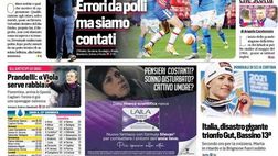 Prima Pagina, Corriere dello Sport: “Ride solo Fonseca. Milan, 2-2 a Belgrado. Il Napoli in emergenza cade a Granada”