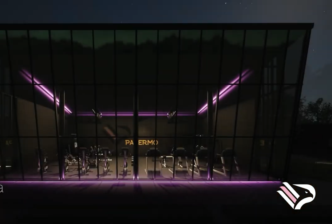 FOTO Il rendering del futuro centro sportivo del Palermo FC- immagine 1