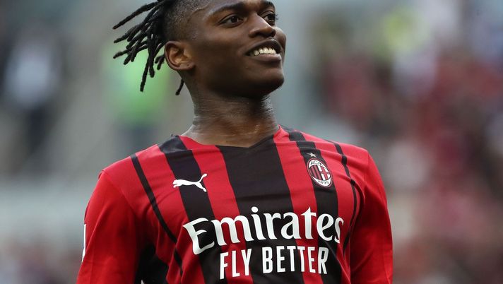 Rafael Leao AC Milan Milan-Atalanta 2-0 Serie A 2021-2022