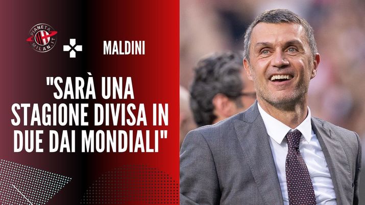Intervista Maldini AC Milan raduno Milanello