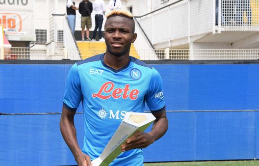 Vìctor Osimhen (Photo by SSC NAPOLI via Getty Images) osimhen napoli