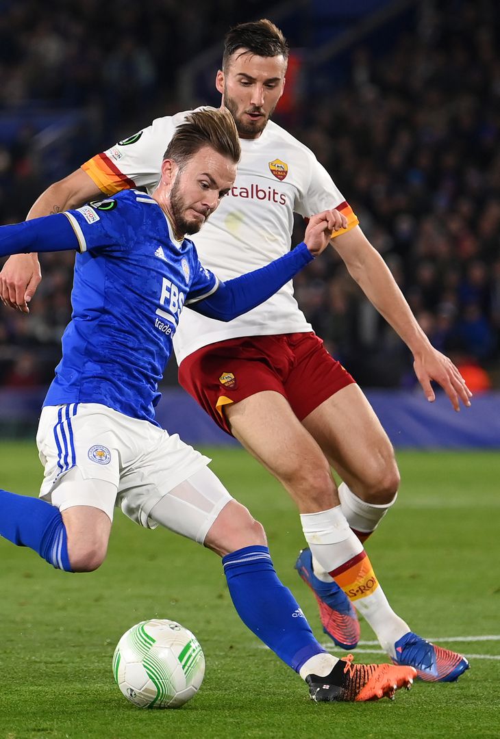 Leicester-Roma 1-1 – FOTO GALLERY - immagine 110