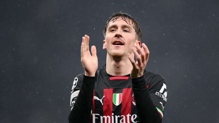 Alexis Saelemaekers, calciatore del Milan (getty images)