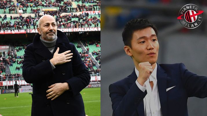Gazidis Zhang AC Milan Inter
