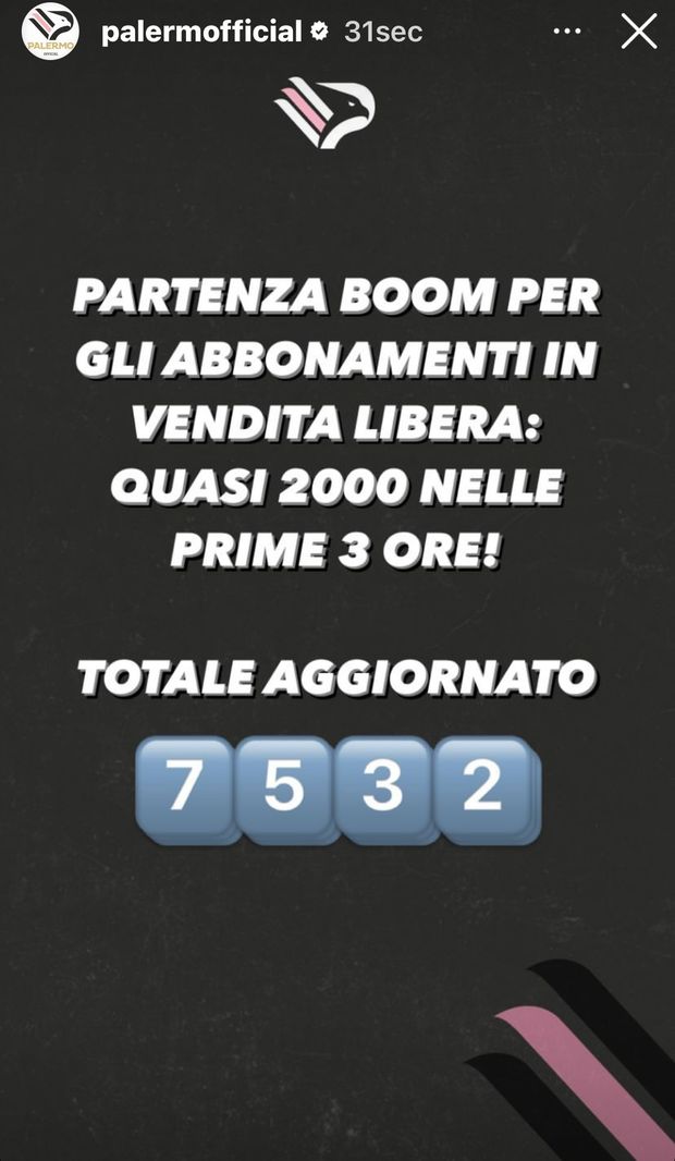 Palermo, procede spedita la campagna abbonamenti: 2000 tessere vendute in tre ore- immagine 2