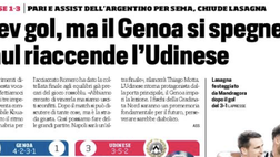 Corsport: De Paul riaccende l’Udinese