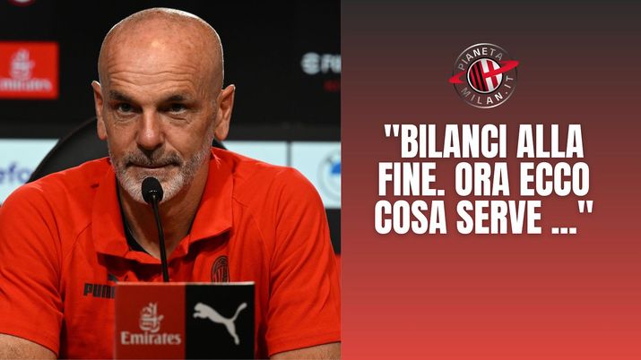 Stefano Pioli AC Milan conferenza stampa Milan-Sampdoria
