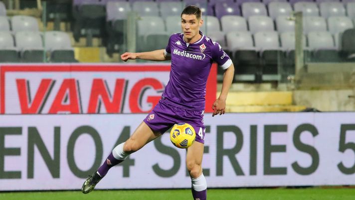 GERMOGLI PH: 3 MARZO 2021 FIRENZE STADIO ARTEMIO FRANCHI SERIE A FIORENTINA VS ROMA NELLA FOTO MILENKOVIC 