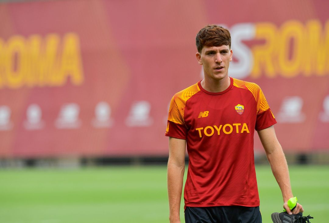 La Roma lavora sotto il sole di Trigoria – FOTO GALLERY - immagine 12