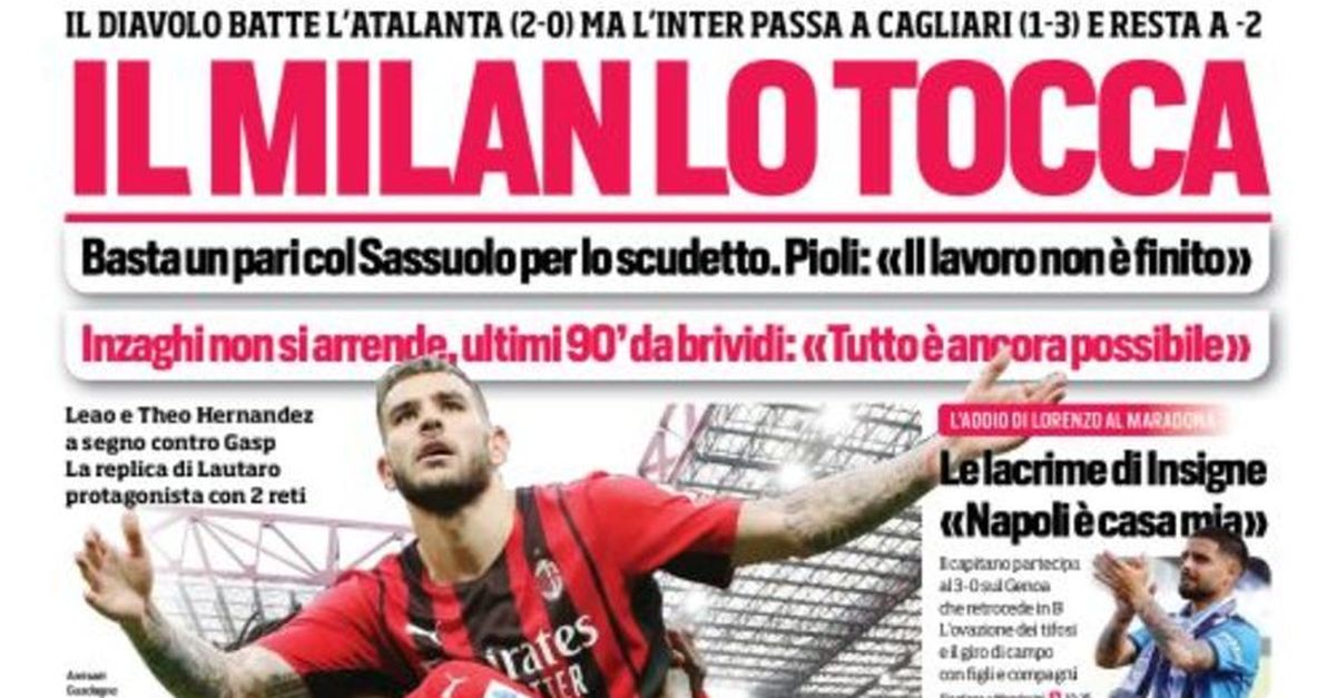 Prima Pagina, Corriere dello Sport: “Il Milan lo tocca. Juve, Dybala saluta” Prima Pagina, Corriere dello Sport: “Il Milan lo tocca. Juve, Dybala saluta”