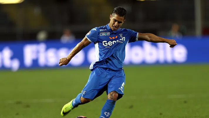 EMPOLI, ITALY - SEPTEMBER 12: Jose' Mauri of Empoli FC in action during the Serie A match between Empoli FC and FC Crotone at Stadio Carlo Castellani on September 12, 2016 in Empoli, Italy.  (Photo by Gabriele Maltinti/Getty Images)