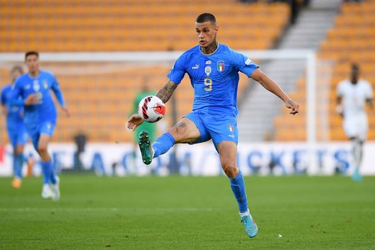 Gianluca Scamacca, attaccante del Sassuolo