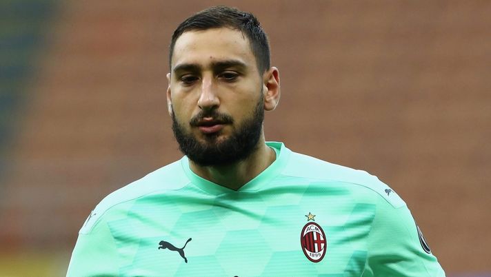 Gianluigi 'Gigio' Donnarumma (portiere AC Milan) durante Inter-Milan 1-2 (Serie A 2020-2021) | AC Milan News (Getty Images) 