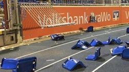 Magdeburgo, anche in Serie B disordini con la Polizia e seggiolini in campo
