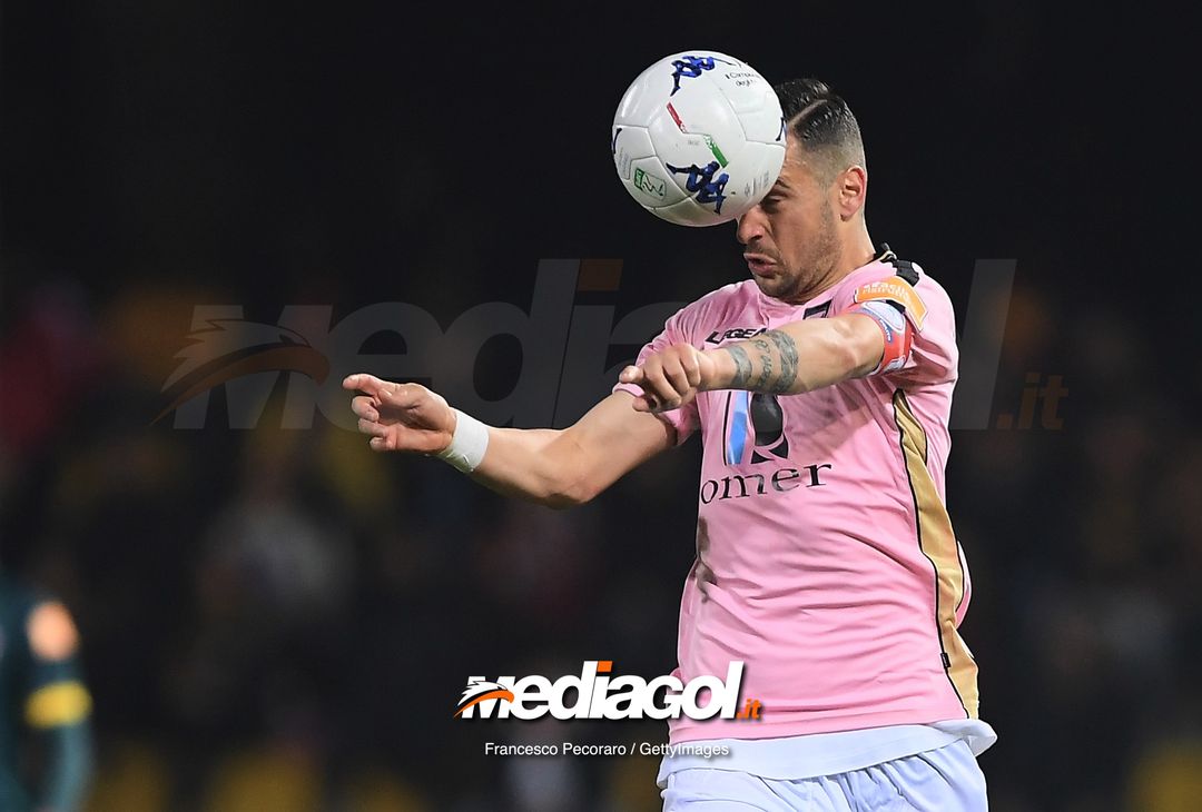  during the Serie B match between Benevento and Carpi FC at Stadio Ciro Vigorito on April 14, 2019 in Benevento, Italy. 
