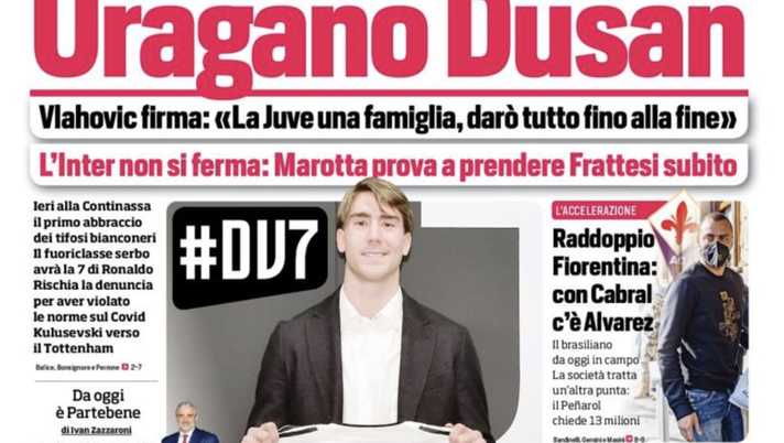 prima pagina