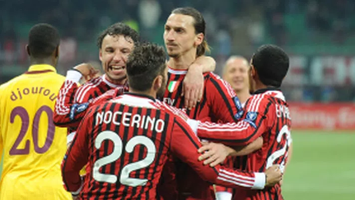 Nocerino e Ibrahimovic (credits: acmilan.com)