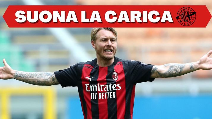 Simon Kjaer (difensore AC Milan) ha parlato nell'antivigilia di Juventus-Milan di Serie A 2020-2021 | News (Getty Images) 