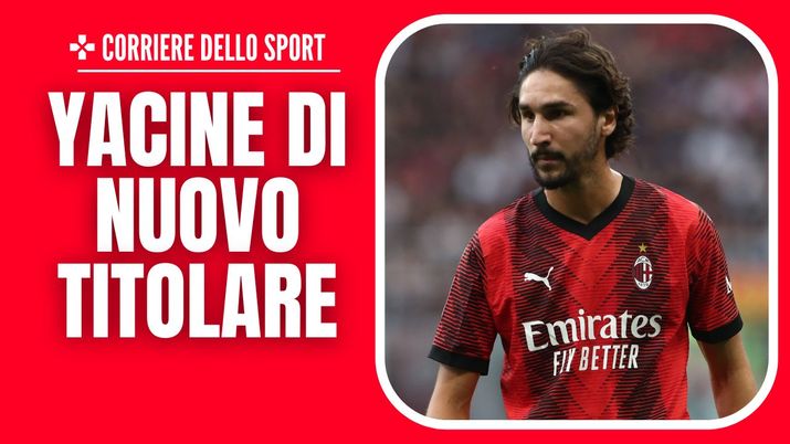 Yacine Adli AC Milan Milan-Lazio 2-0 Serie A 2023-2024