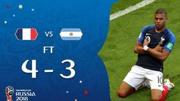 Francia-Argentina 4-3 – I francesi vincono la sfida più bella del mondiale