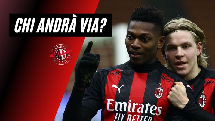 Rafael Leao e Jens Petter Hauge (attaccanti AC Milan): uno dei due potrebbe andare via nel calciomercato estivo | Milan News (Getty Images) 