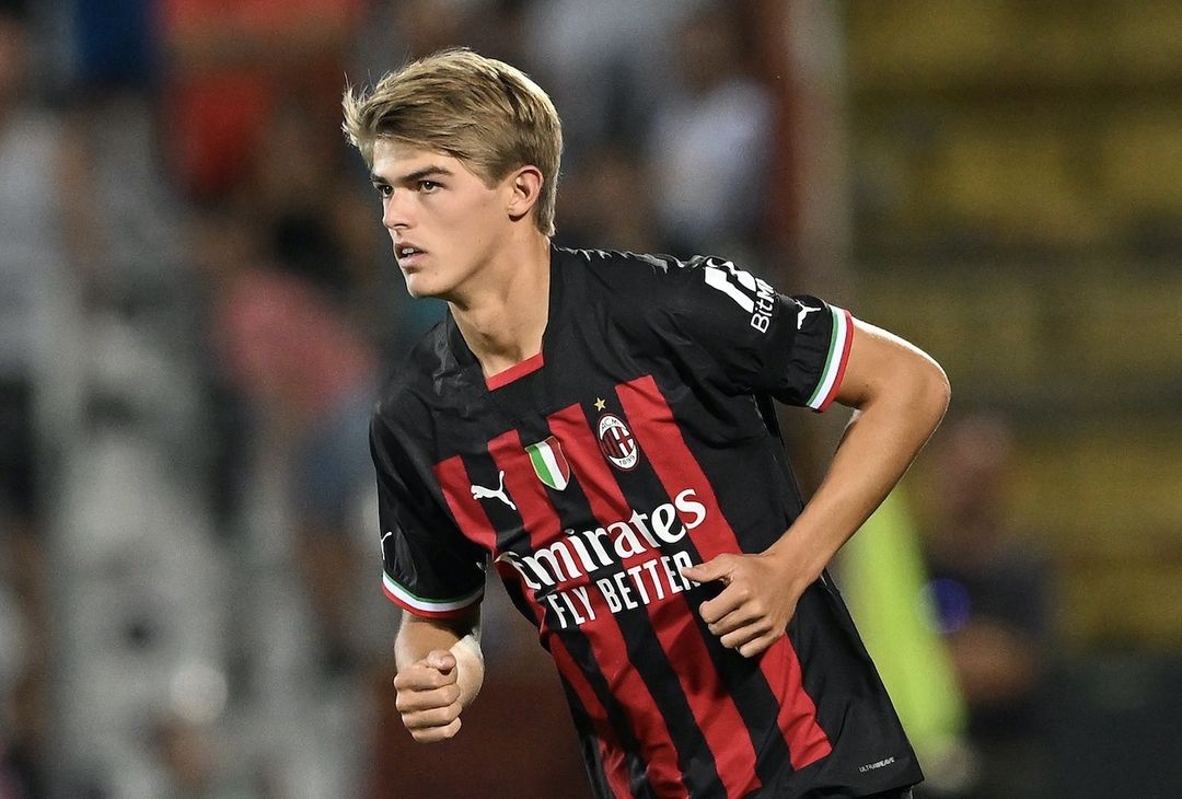 Charles De Ketelaere AC Milan amichevole Vicenza-Milan 1-6