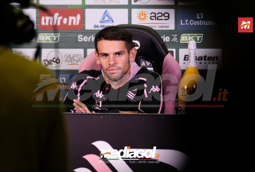 FOTO PALERMO, La conferenza stampa di presentazione di Renzo Orihuela (Gallery) - immagine 13