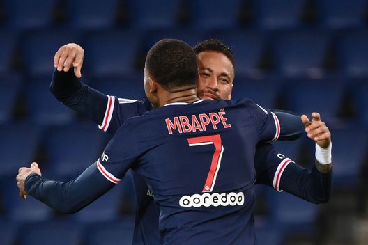 Mbappé Neymar Psg ( Opta twitter) Mbappé Neymar Psg ( Opta twitter)