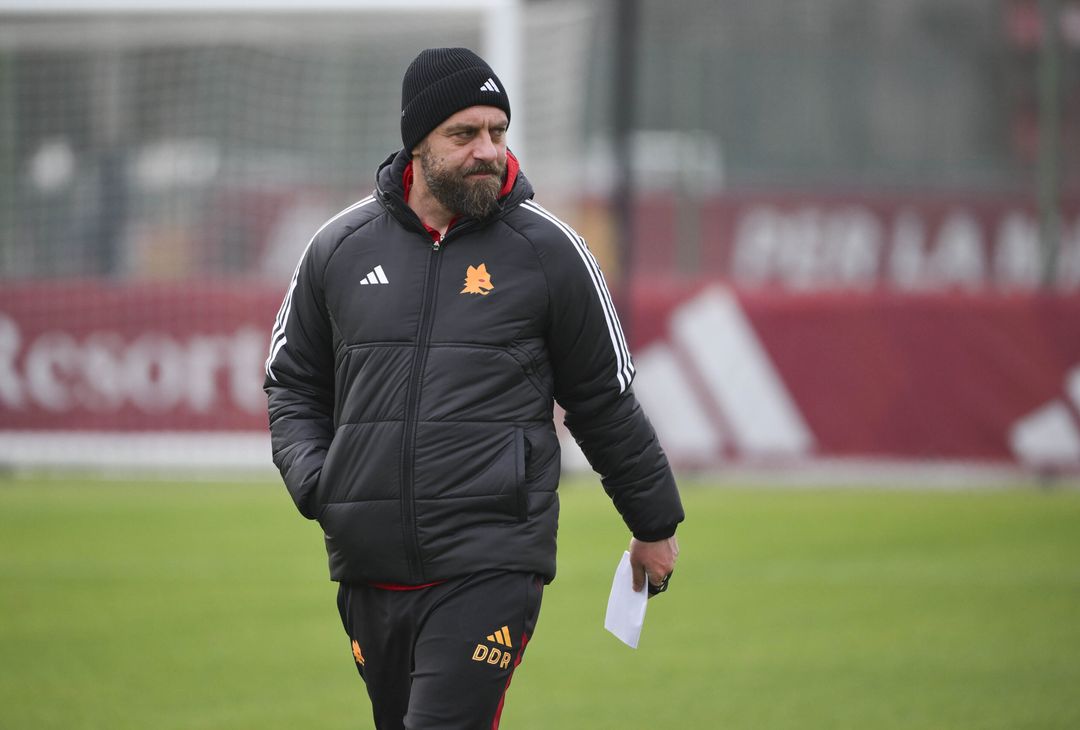 Roma, la rifinitura a Trigoria in vista dell’Inter – FOTOGALLERY - immagine 12