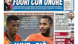 EDICOLA TS – Inter, fuori con onore. Il rosso a Sanchez frena la rimonta