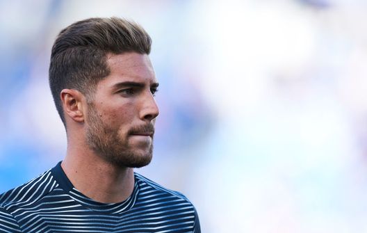SAN SEBASTIAN, SPAIN - MAY 12: Luca Zidane of Real Madrid CF looks on prior to the start the La Liga match between Real Sociedad and Real Madrid CF at Estadio Anoeta on May 12, 2019 in San Sebastian, Spain. (Photo by Juan Manuel Serrano Arce/Getty Images) SAN SEBASTIAN, SPAIN - MAY 12: Luca Zidane of Real Madrid CF looks on prior to the start the La Liga match between Real Sociedad and Real Madrid CF at Estadio Anoeta on May 12, 2019 in San Sebastian, Spain. (Photo by Juan Manuel Serrano Arce/Getty Images)