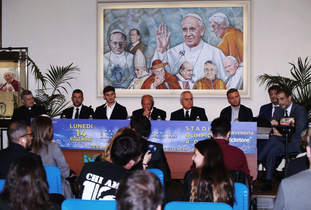 Kumbulla e Pastorella alla conferenza della Partita per la Pace – FOTO GALLERY - immagine 6