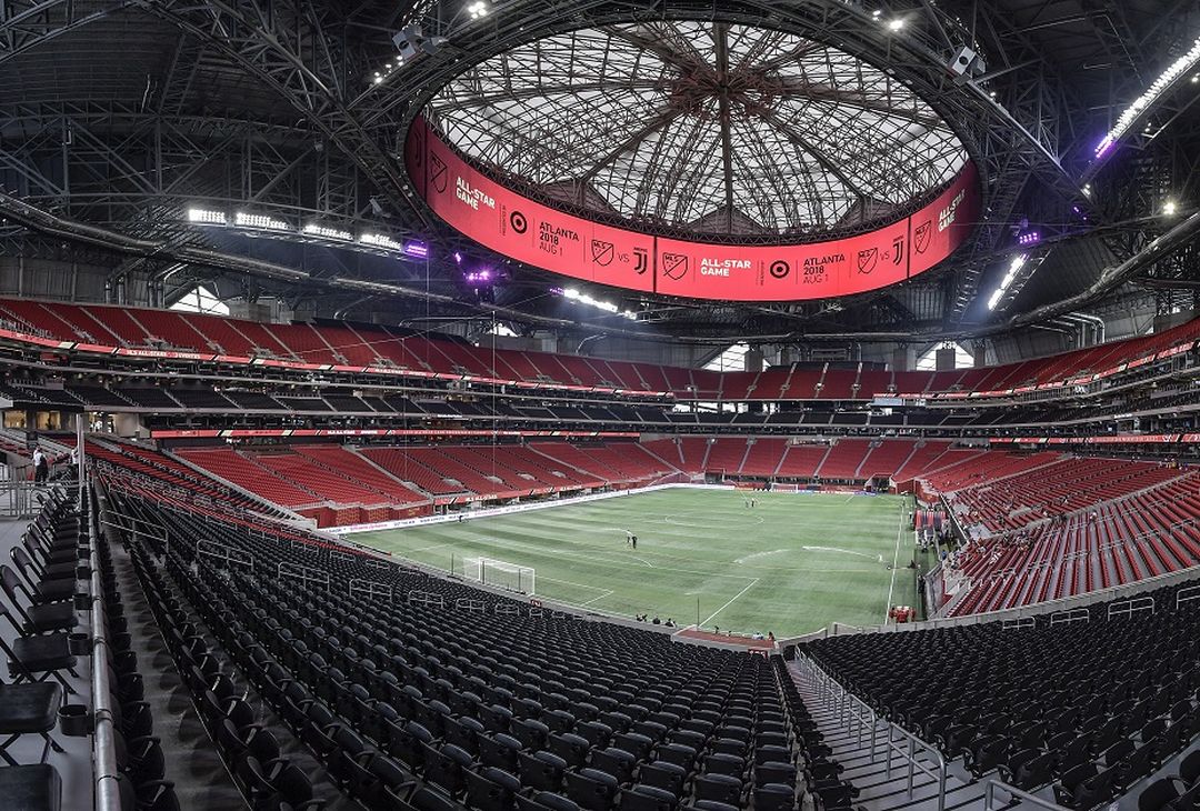  Un'altra panoramica dello stadio di Atlanta 