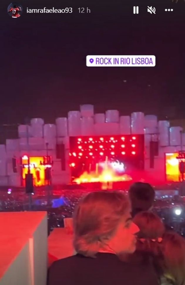 Storia Instagram Rafael Leao