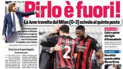 Prima Pagina, Corriere dello Sport: “Pirlo è fuori! Mazzoleni vuole il Benevento in B”