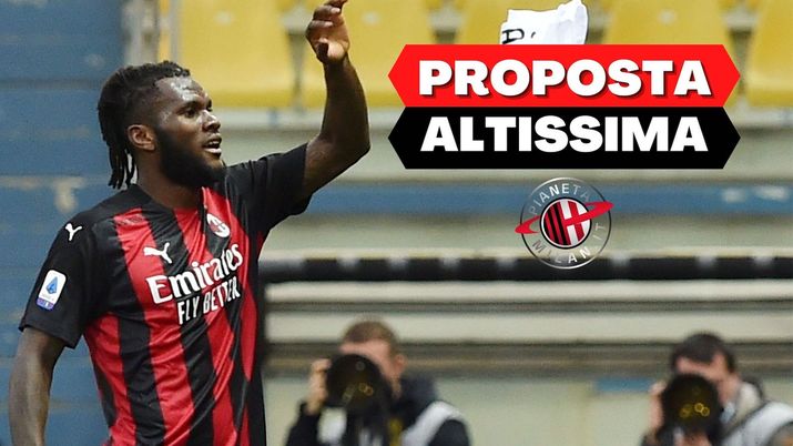 Franck Kessié (centrocampista AC Milan) è in dubbio se rinnovare o meno il suo contratto con i rossoneri | Calciomercato Milan News (Getty Images) 