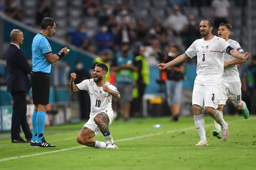 Lorenzo Insigne (Photo by Andreas Geber - Pool/Getty Images) Lorenzo Insigne (Photo by Andreas Geber - Pool/Getty Images)