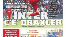 EDICOLA / CdS: Inter, c’è Draxler. L’ala è nel mirino: la chiave è Joao Mario