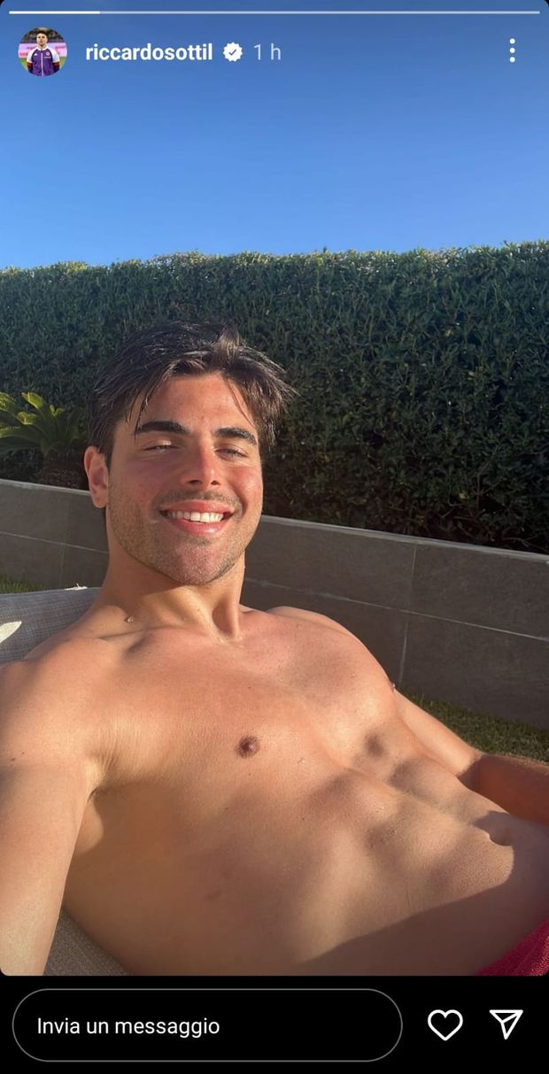 FOTO – Sottil si gode il relax di fine stagione e ricarica le pile- immagine 2