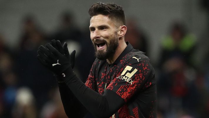 Olivier Giroud AC Milan Milan-Atalanta 2-0 Serie A 2022-2023