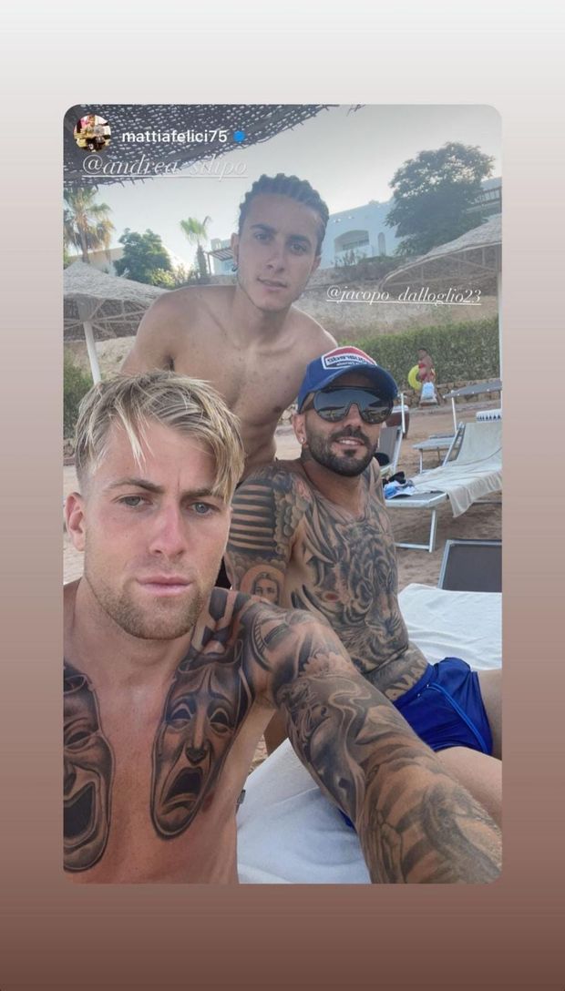 FOTO Palermo, Dall’Oglio raggiunge Silipo e Felici in vacanza: “Il percorso…”- immagine 2