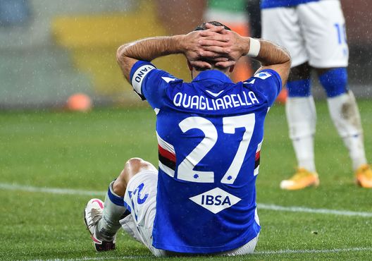 L'ex attaccante bianconero Fabio Quagliarella L'ex attaccante bianconero Fabio Quagliarella