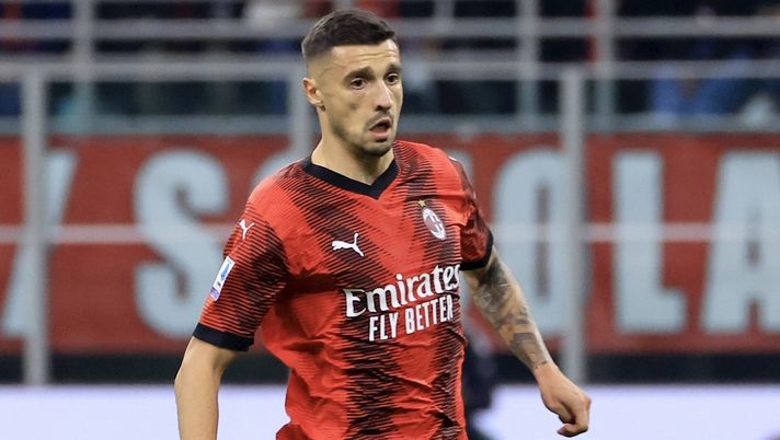 Rade Krunic AC Milan Milan-Juventus 0-1 Serie A 2023-2024