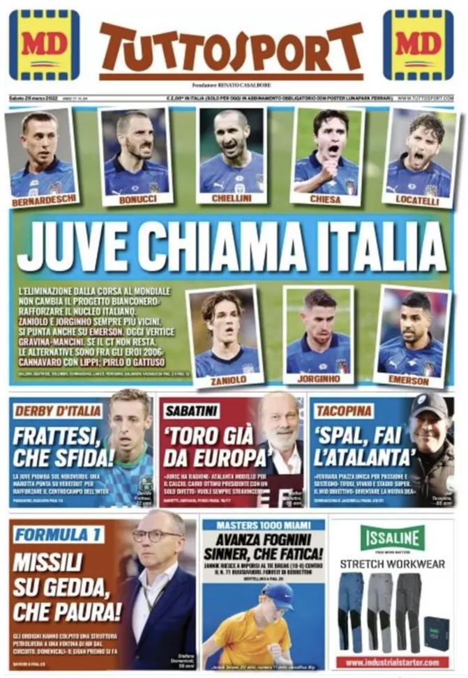 prima pagina