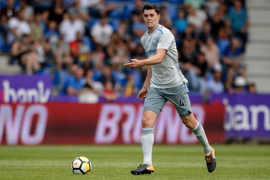 Michael Keane from Everton during the Pre-Season Friendly (Photo by Andy Astfalck/Getty Images) Michael Keane from Everton during the Pre-Season Friendly (Photo by Andy Astfalck/Getty Images)