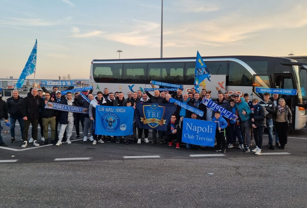 FOTO Sassuolo-Napoli, UANM e i suoi club presenti anche al “Mapei” Stadium - immagine 2